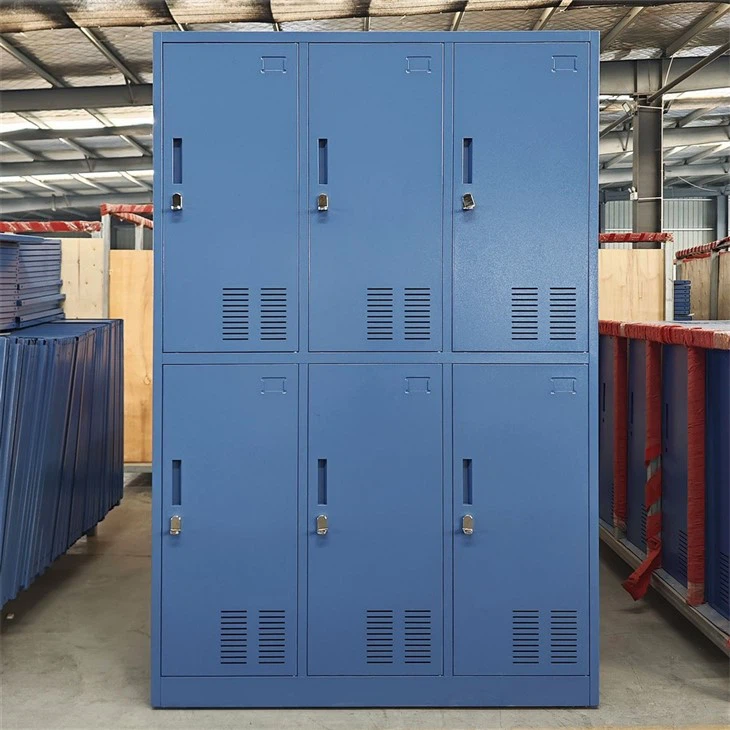 6 Metal Lockers