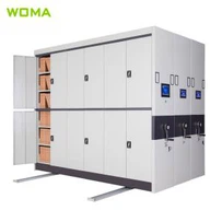 도서관 병원 전기 보관 모바일 선반 사용