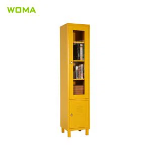 단일 유리 도어 철강 찬장