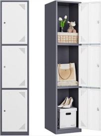 3 Tier Metal Locker